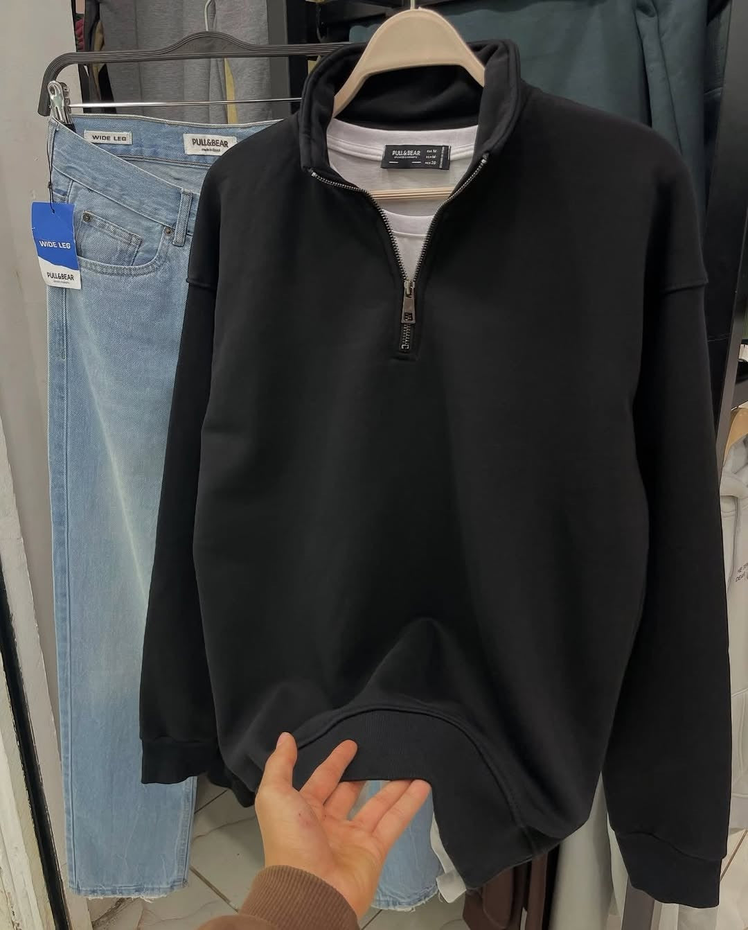 Milton Winter Half-Zip Tee