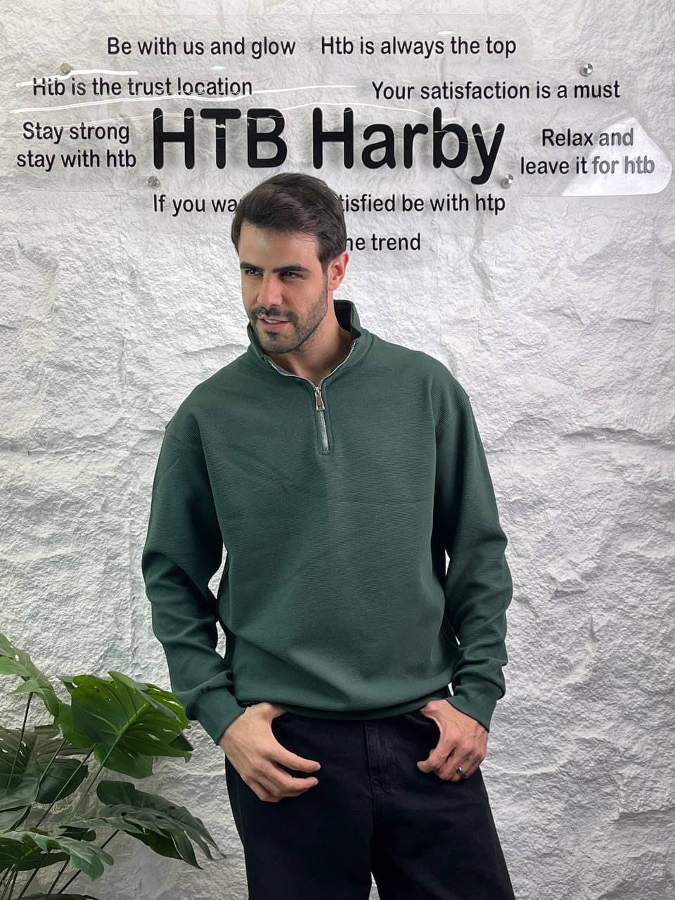 Milton Winter Half-Zip Tee