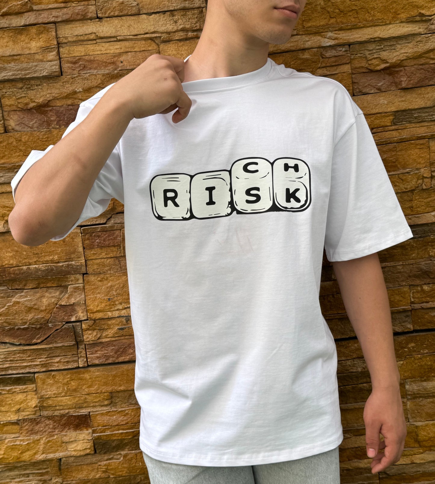 T-shirt risk to rich Bolivar Oversize